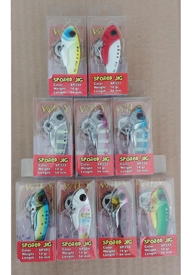 Wily Spoiled Jig 14 G 5.4 Cm Vibrasyon Yem