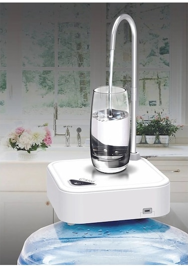 Kiwi Kwp8520 Standlı Şarjlı Su Pompası Beyaz