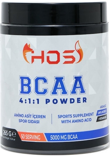 Hos Bcaa Sade Amino Asit İçeren Spor Gıdası 265 G