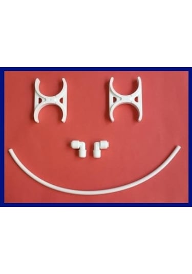 Mineral Filtre Bağlantı Seti, Dirsek Ve Kelepçe, Quick