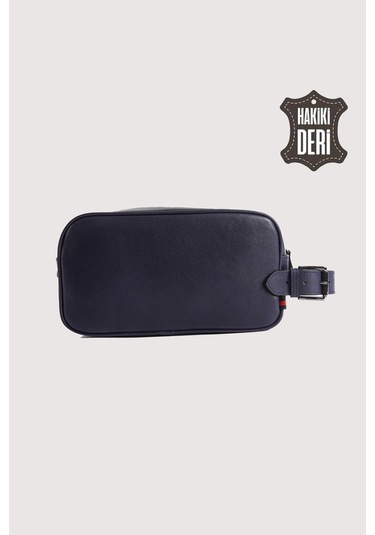 Hakiki Deri Erkek Takım Çantası Lacivert Smr8518 Lacivert