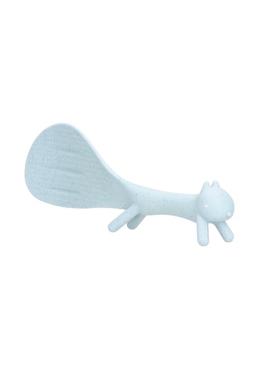 Dofolink Yemek Tenceresinde Kullanıma Uygun Non-stick Kuru Sıçan Şekilli Plastik Pişirme Kaşığı, Ergonomik Tasarım, Yüksek Kalite Mutfak Aksesuarı Yeşil