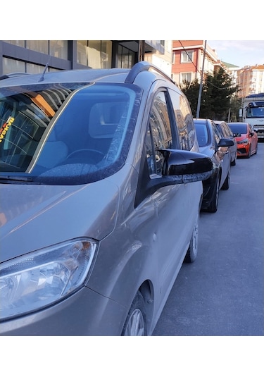 Ford Courier Yarasa Ayna Kapak - 2014 2017. Piano Black - Sağ+sol