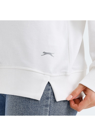 Slazenger VIRTUE Kadın  Beyaz Sweatshirt