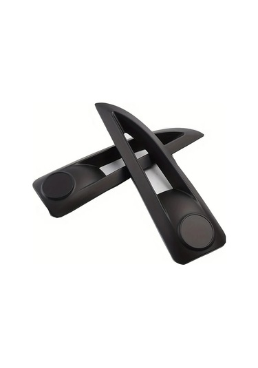 Xuweiwei Y-jp0114 Ön Kaput Kapağı Dekoratif Çerçeve Dayanıklı Abs Siyah Kırmızı Tasarım