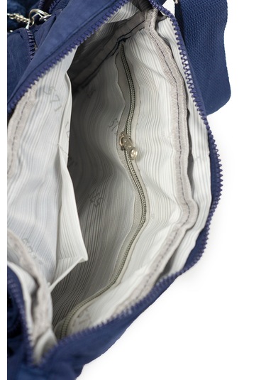 Krinkıl / Klinkır Su Geçirmez Kumaş Çok Gözlü Çapraz Kol Ve Omuz Postacı Çantası 116g Lacivert