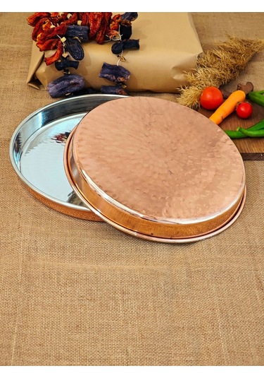 Modabakir Bakır Fırın Tepsisi 29 Cm Model:456852658 Bakır