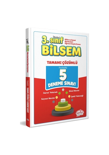 Editör Yayınları 3. Sınıf Bilsem Hazırlık Kitapları Seti 4 Lü Set