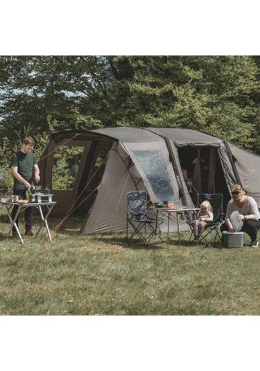 Easy Camp Kullen 6 Air Blackroom 23 M² & 6 Kişilik Şişme Aile Çadırı Yeşil