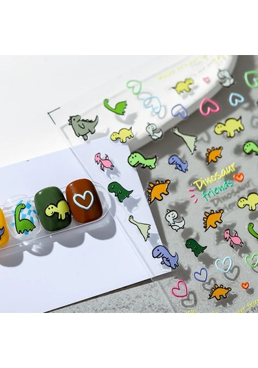 1 Adet 5d Mısır Kedi Nail Art Kawaii Çıkartmalar Bronzlaşmaya Karikatür Kedi Tasarım Kendinden Yapışkanlı Manikür Çıkartmaları Dekorasyon Aksesuarları Dıy Sky Blue