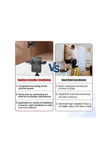 Carrier- Dayanıklı, "pratik Dolap Kapısı Montaj Aparatı -