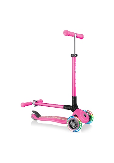 Globber Primo Fantasy 3 Tekerlekli Çocuk Scooter Pembe