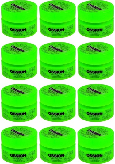 Ossion Saç Şekillendirici Mat Wax 100 Ml 12 Adet