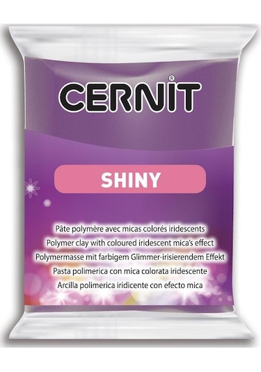 Cernit Polimer Kil Hamuru Shiny Pırıltılı 56gr 900 Violet