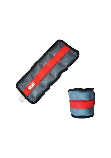 Voit 2 KG X 2 Ayak Bileği Ağırlığı Gri - Kırmızı