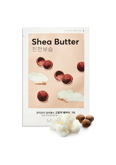 Missha Shea Yağı Özlü Besleyici ve Yoğun Nemlendirici Yaprak Maske 1 Adet Airy Fit Sheet Mask Shea Butter