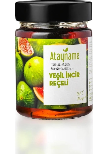Atayname Yeşil İncir Reçeli 350 G