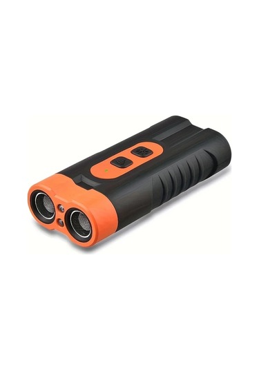 Willowhaven Siyah Çift Sesli Köpek Kovucu Led Işıklı Şarj Edilebilir Uzun Menzil