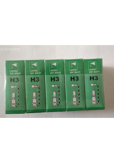 12v 25w H3 Ampul I Lumıer 10 Ad Paket