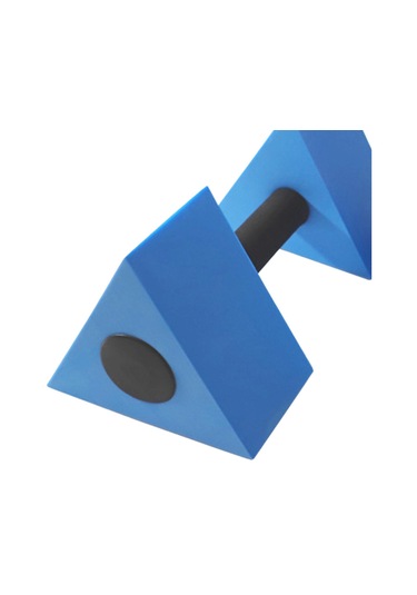 Suntek Üçgen Su Aerobik Halterler Eva Havuz Için Mavi