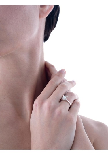 0,52 Karat Idl Sertifikalı Tektaş Pırlanta Yüzük-818