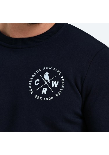 The Crow LIFE Erkek  Lacivert Sweatshirt