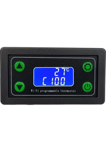 Zfx-wt01 Wıfı Uzaktan Yüksek Sıcaklık Dijital Termostat K Tipi Termokupl Yüksek Sıcaklık Kontrol Cihazı -99 999