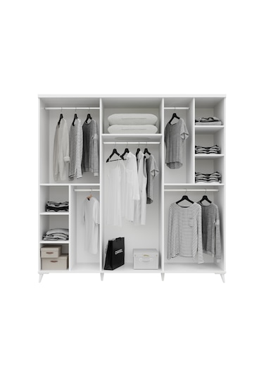 Sport 6 Kapaklı Komple MDF Yatak Odası Takımı