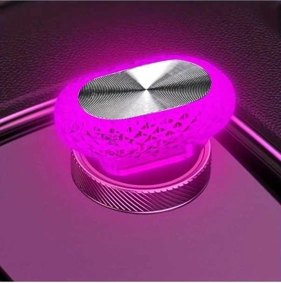 Trendooze Turcoshop11 1 Adet Pembe-mor Mini Usb Led Araç İçi Aydınlatma