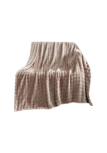 70x100cm Tek Katlı Flanel Battaniye Basit Kalınlaştırılmış Kanepe Örtüsü Yeni Yatak Örtüsü Haki