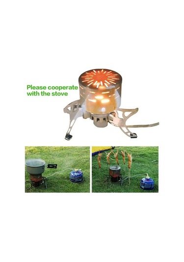 Dancemonkey Isıtıcı Açık Hava Kamp Piknik Yemek Pişirme Yürüyüş Ocak Uzak Kızılötesi Isıtma Çok Renkli Çok Renkli