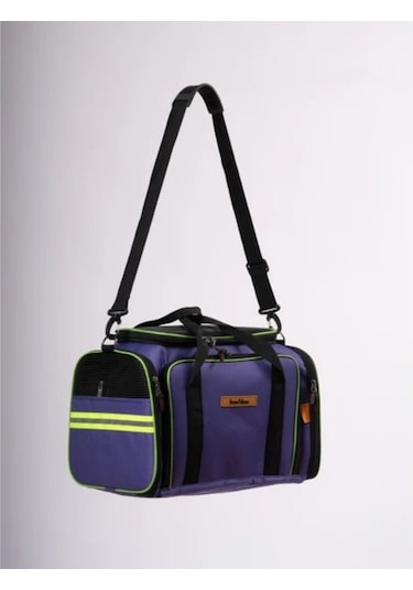 Brave Paws Sp Yıkanabilir Kedi Ve Köpek Çantası Hawaii Fileli Mor Renkli