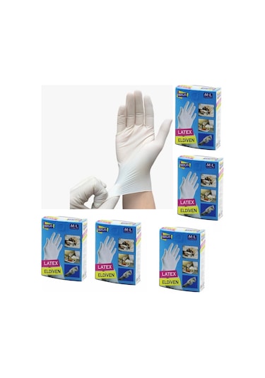 Eldiven Latex Eldiven Muayene Eldiveni M/l 30 Adet