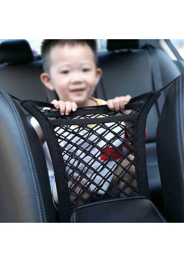 Araç Içi Iki Koltuk Arası Cepli Elastik Örgü Düzenleyici File (531152820)