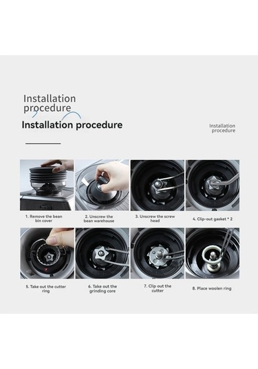 Flybuy Espresso Makinesi Öğütücü Modelleri Bes870 İçin Keçe Yıkayıcı Diğer Diğer