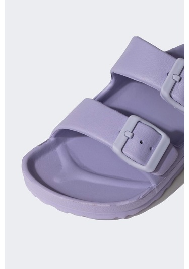 Defacto Kız Çocuk Düz Taban Eva Terlik T4067A624SMPR61 Mor