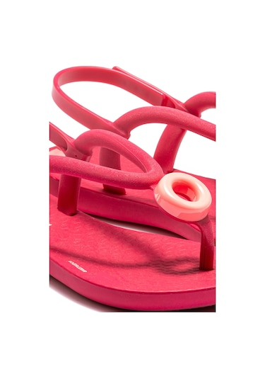 Class Una Çocuk Sandalet Fuşya 27/36 Siyah