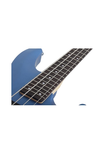 Schecter C-4 Deluxe Bas Gitar Satin Metallic Blue
