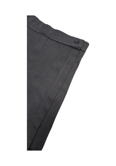 Kız Çocuk Şortlu Okul Eteği Füme