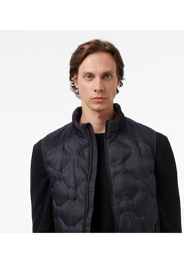 Nautica Erkek Siyah Regular Fit Yelek-11481 0tb-siyah