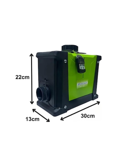 Coolman Mini 1.3kw Çanta Webasto Tipi Isıtıcı 12v-24v-1102