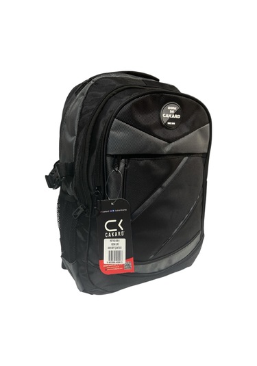 Büyük Su Geçirmeyen Kalın Kumaş Ortopedik Üç Bölmeli Okul Gezi Seyahat Kamp Sırt Çantası 32cmx47cm Gri