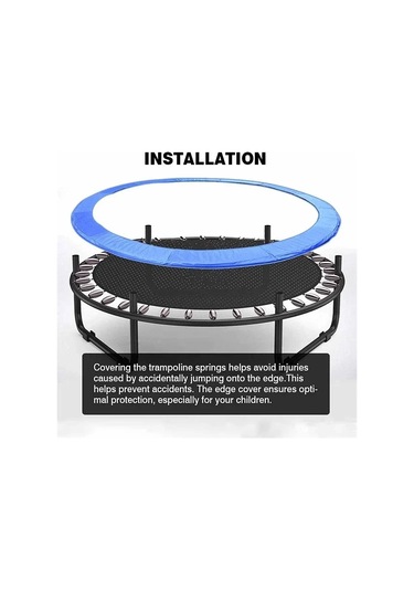 6/8/10 Feet Trambolin Koruma Mat Trambolin Güvenlik Pedi