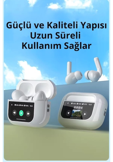 Wearfitpro A11 Pro Anc Enc Dokunmatik Ekranlı Bluetooth Kulaklık