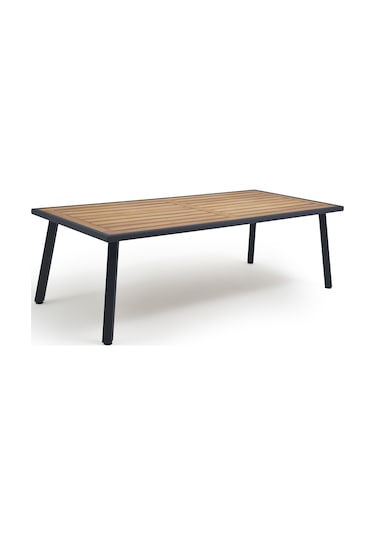 Erinöz Milano İreko Tabla 100 x 230 CM Alüminyum Masa Antrasit