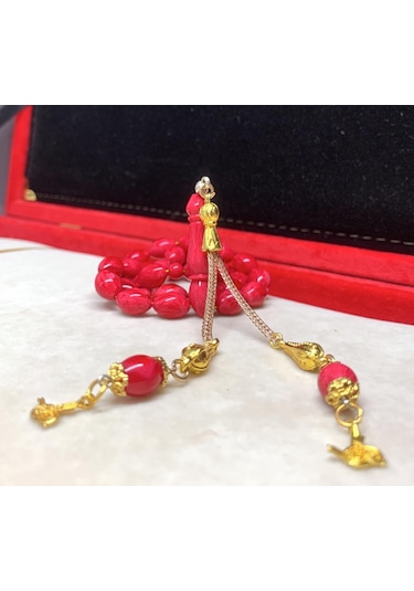 Pembe Orijinal Beyzi Model Katalin Tesbih