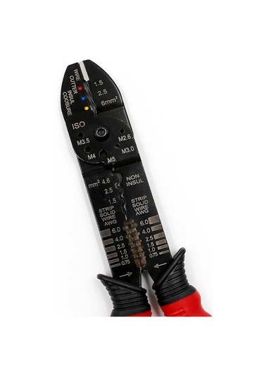 Sones Çok İşlevli Yay Terminali Sıkma Pensesi Elektrikçi Onarım Aletleri