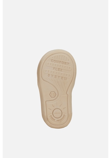 Vicco Color Rahat Kalıp Unisex İlk Adım Bej Panduf Bej