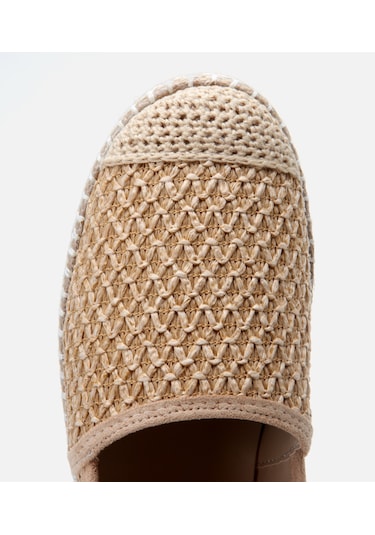 Hotiç Kadın Süet Bej Hasır Detaylı Espadril 01ayy306130a310 Bej