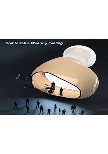 Yifomall Yaşlılar İçin Şarj Edilebilir Kulak İçi Ses Ampifikatörü - İşitme Yardımı Aleti